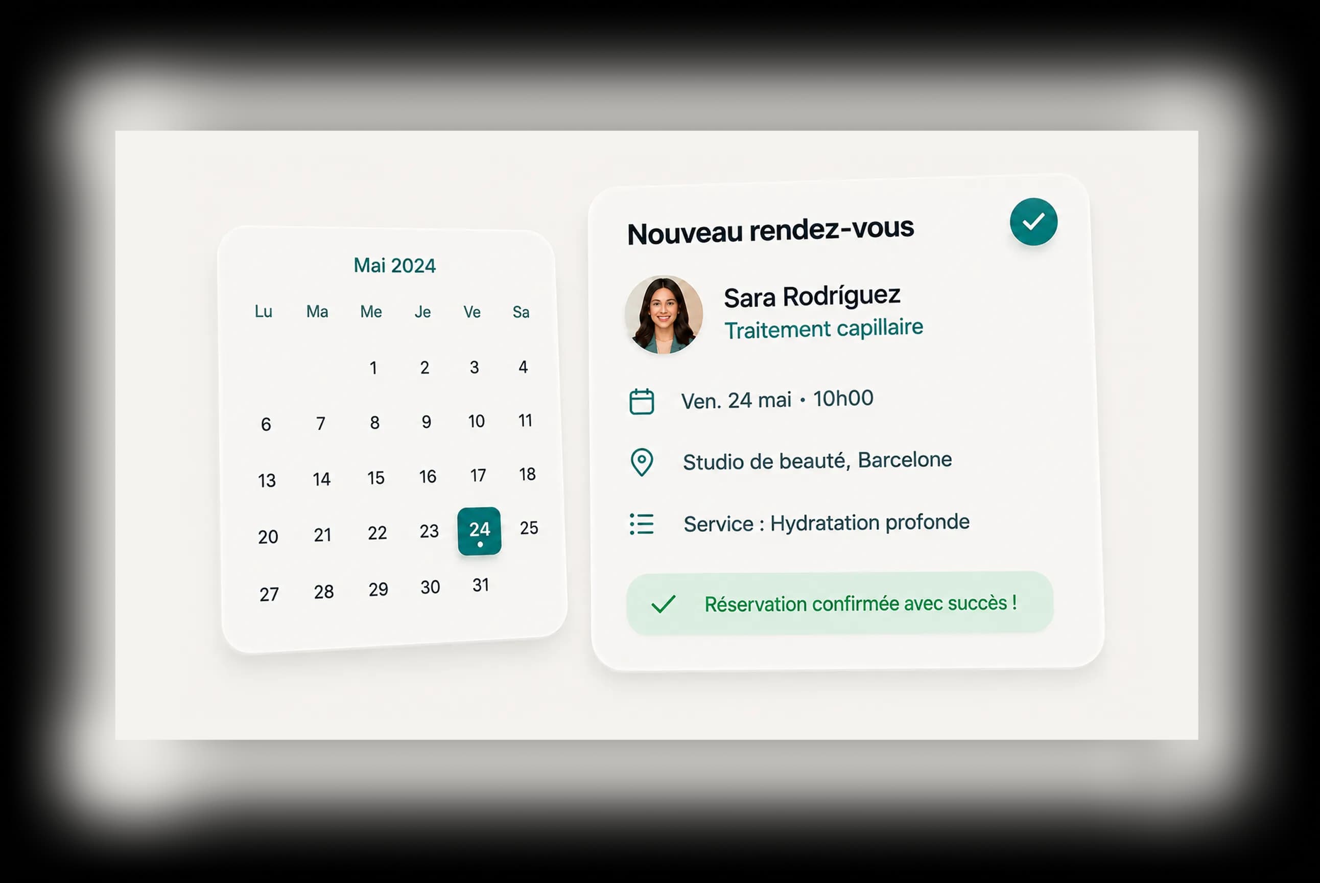 NIRO réserve, replanifie et gère.